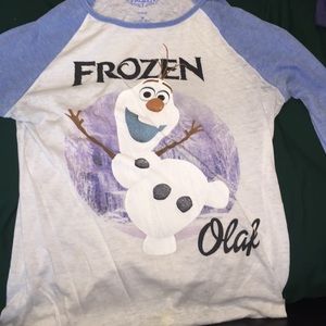 Frozen Olaf shirt