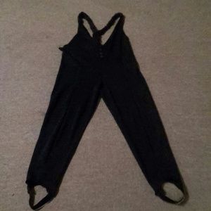 Cute and sexy Vintage style stirrup jumpsuit