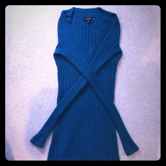 Super soft Express Henley fit sweater