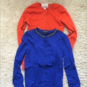 Banana Republic and Jones New York sweaters.