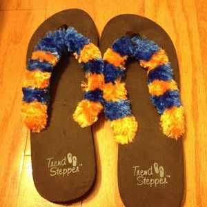 Florida gator flip flops