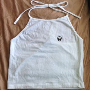 Alien Cropped Halter