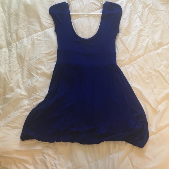 Blue dress