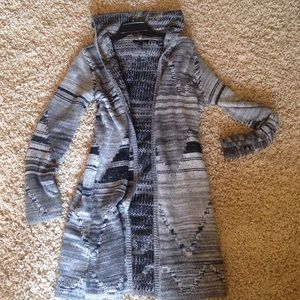 Long cardigan size small