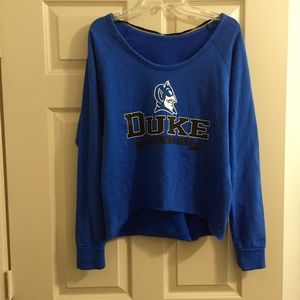 Duke Blue Devils High-Low sweater