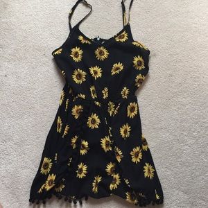 Super adorable sunflower romper