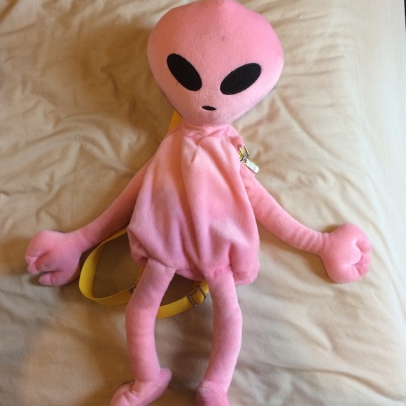 Pink Alien backpack