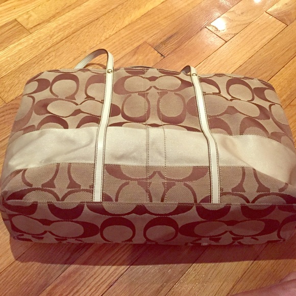 Gently used Coach tote