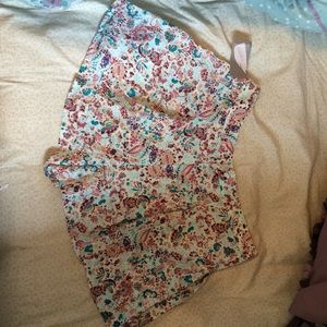 Forever 21 Floral print shorts/skirt