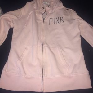 Victoria secret (pink) Zip up sweatshirt