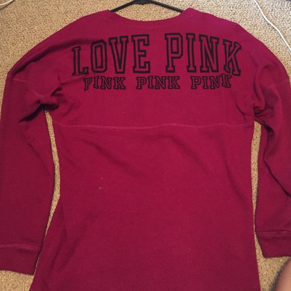 VS Pink crew neck NWOT