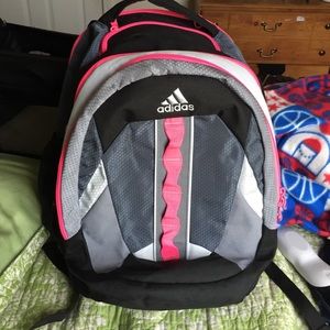 Brand new Adidas backpack black and pink