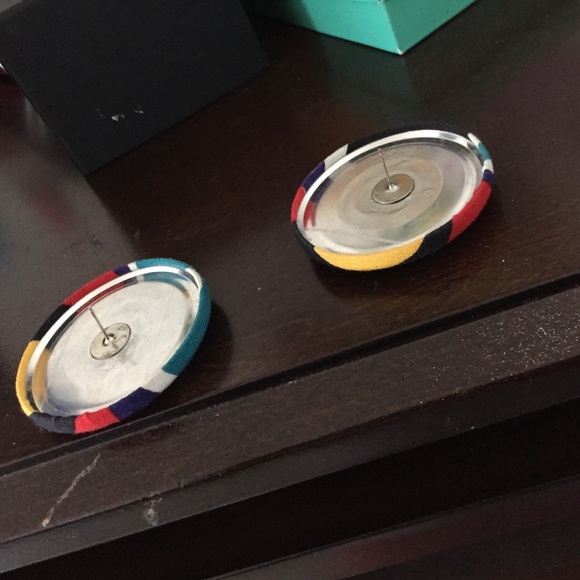 Button earrings 😝 - Picture 2 of 2