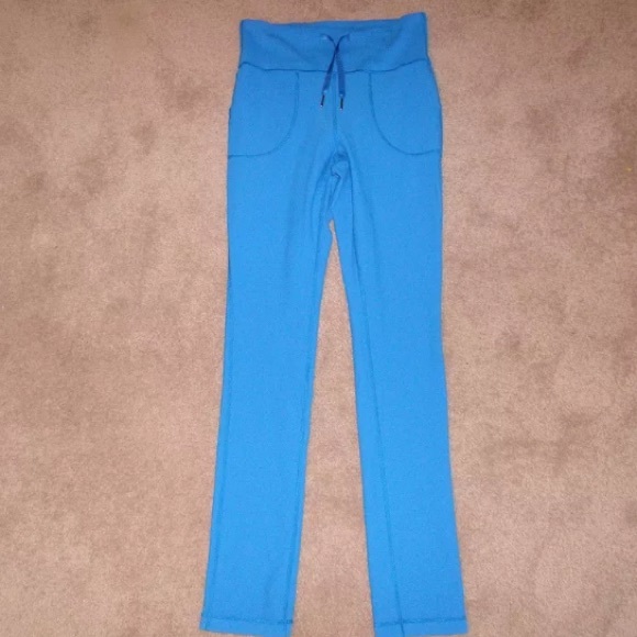 Lululemon Reversible Blue Yoga Pants