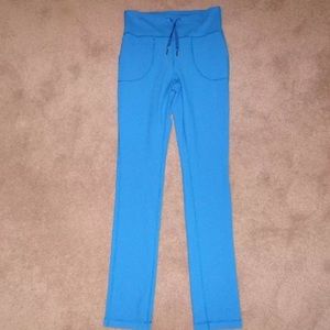 Lululemon Reversible Blue Yoga Pants