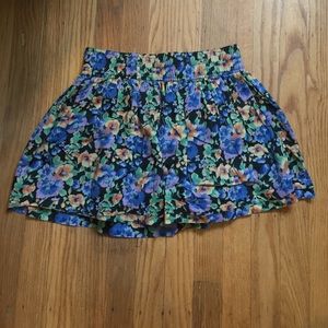 floral skirt