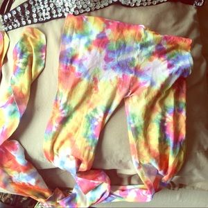 💥MAKE AN OFFER 💥Tie dye tights!