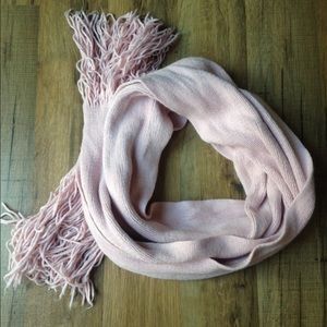 Pale pink scarf