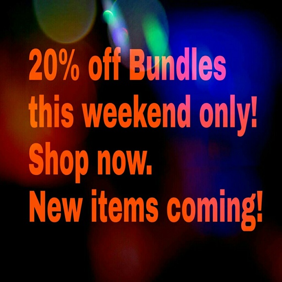 Special bundle discount this weekend!