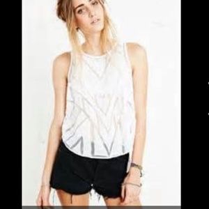 Free people ethereal daze tank white xs