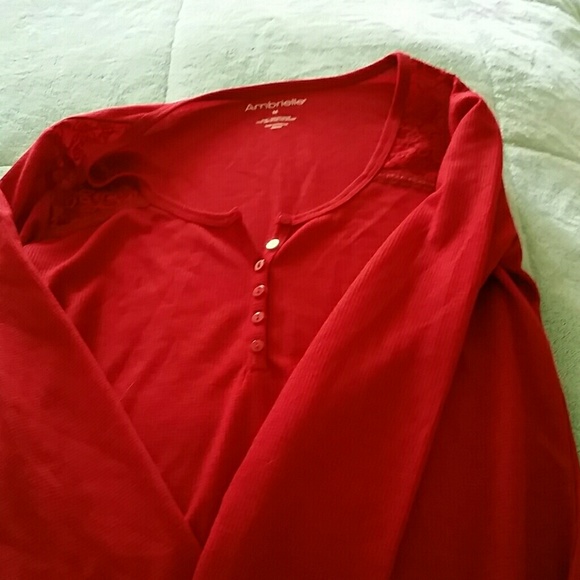 Dark Red Top