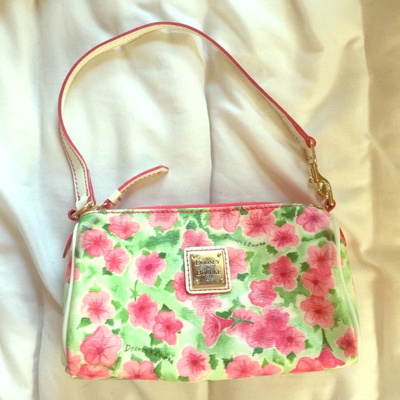 Practically New Floral Dooney and Bourke Bag