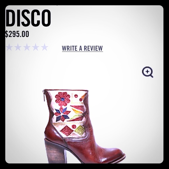 Designer freebird by Steven disco booties.