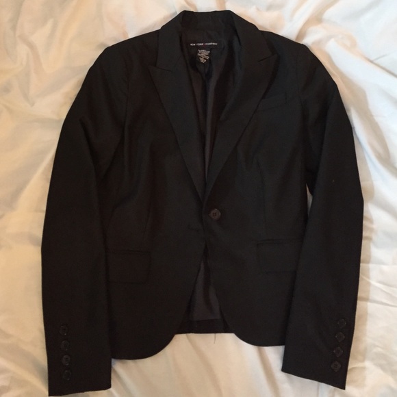Classic black jacket blazer