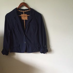 Navy Soft Blazer