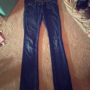 Hollister straight legged jeans