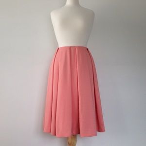 Pleated Midi Skirt