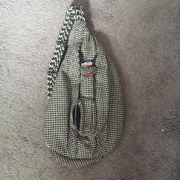 Houndstooth Kavu rope bag