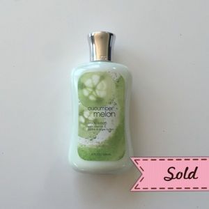 Cucumber melon lotion 🍈