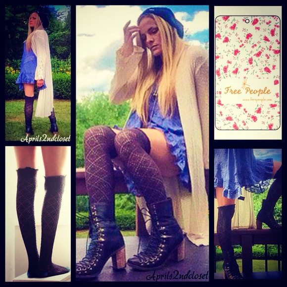 Free People Accessories - Free People Tall Socks Over The Knee Boot Socks