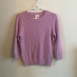 Forever 21 Light Purple Knit Sweater