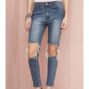 UNIF Peach Pit Skinnies