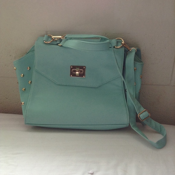 Forever 21 Mint Over The Shoulder Purse