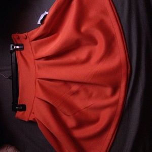 Orange cupcake skirt