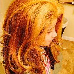 New wig, dark blonde color