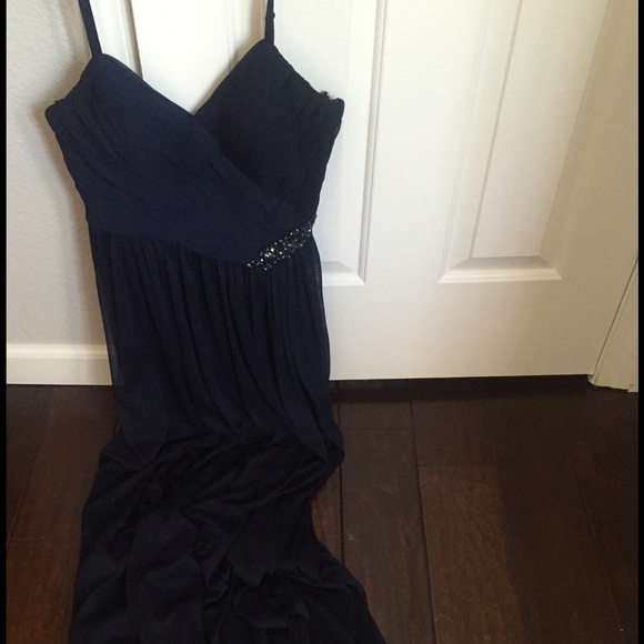 Royal blue formal dress
