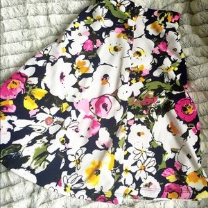 A line flower skirt