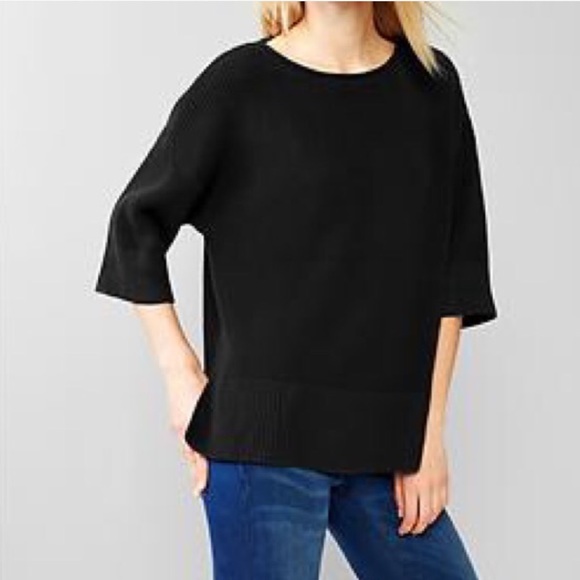 🍩 SOLD - GAP | Oversized Sweater in Charcoal - Picture 4 of 4