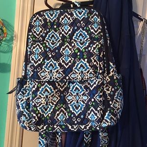 Vera Bradley Ink Blue Ultimate Backpack
