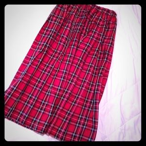 Vintage Plaid Skirt