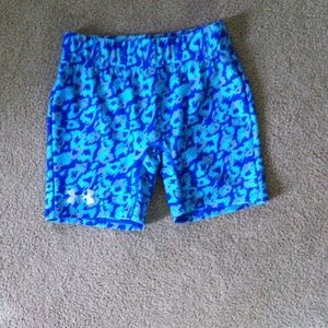 Under Armour girls compression shorts
