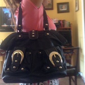 Wilson Leather purse black good condition