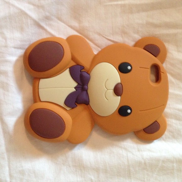teddy bear iphone 5/5s/5c case