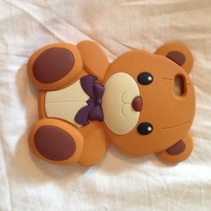 teddy bear iphone 5/5s/5c case