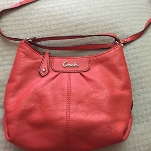Coach Crossbody Bag in Coral