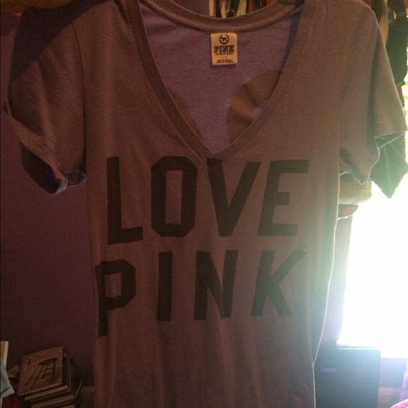 Purple love pink shirt